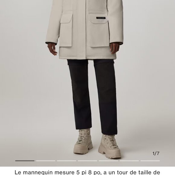 BRAND NEW WITH TAG - CANADA GOOSE PARKA - LIMESTONE LIMITED EDITION - Picture 3 of 4